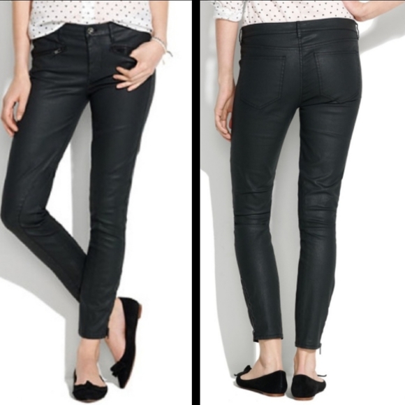 Madewell coated jeans size 24